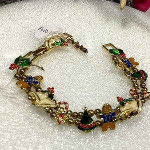 Vintage Avon Christmas Bracelet